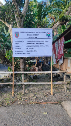 Album : Drainase dusun Wahatu tahun 2023